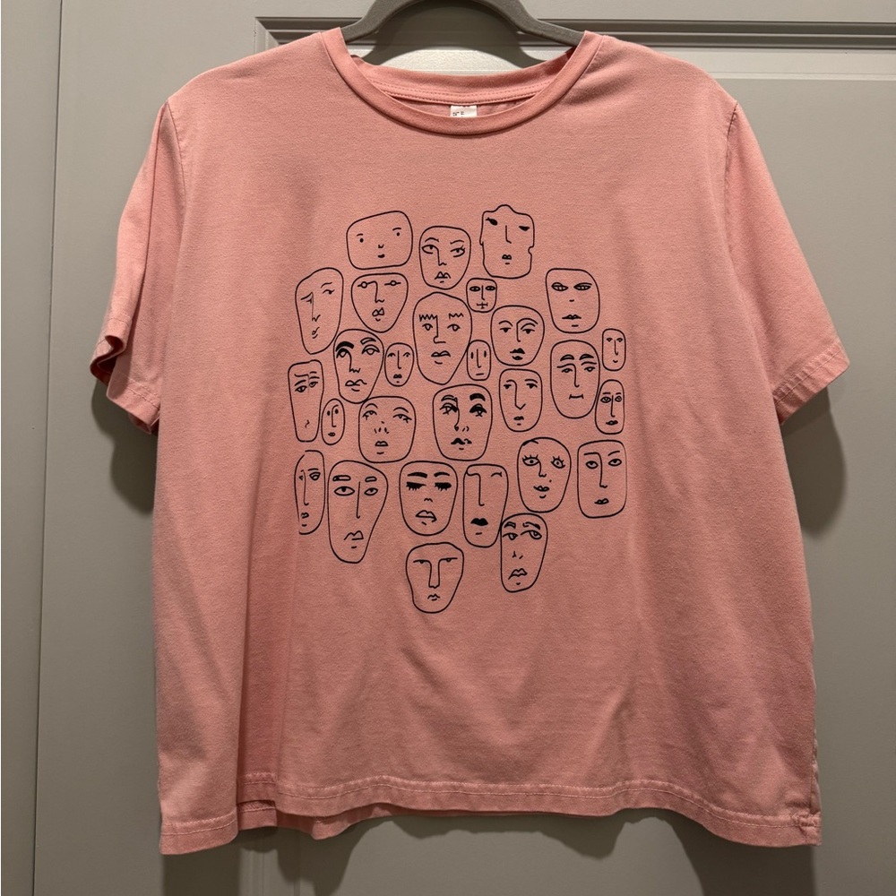 Pink Graphic Tee